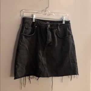 BDG Black Denim Skirt